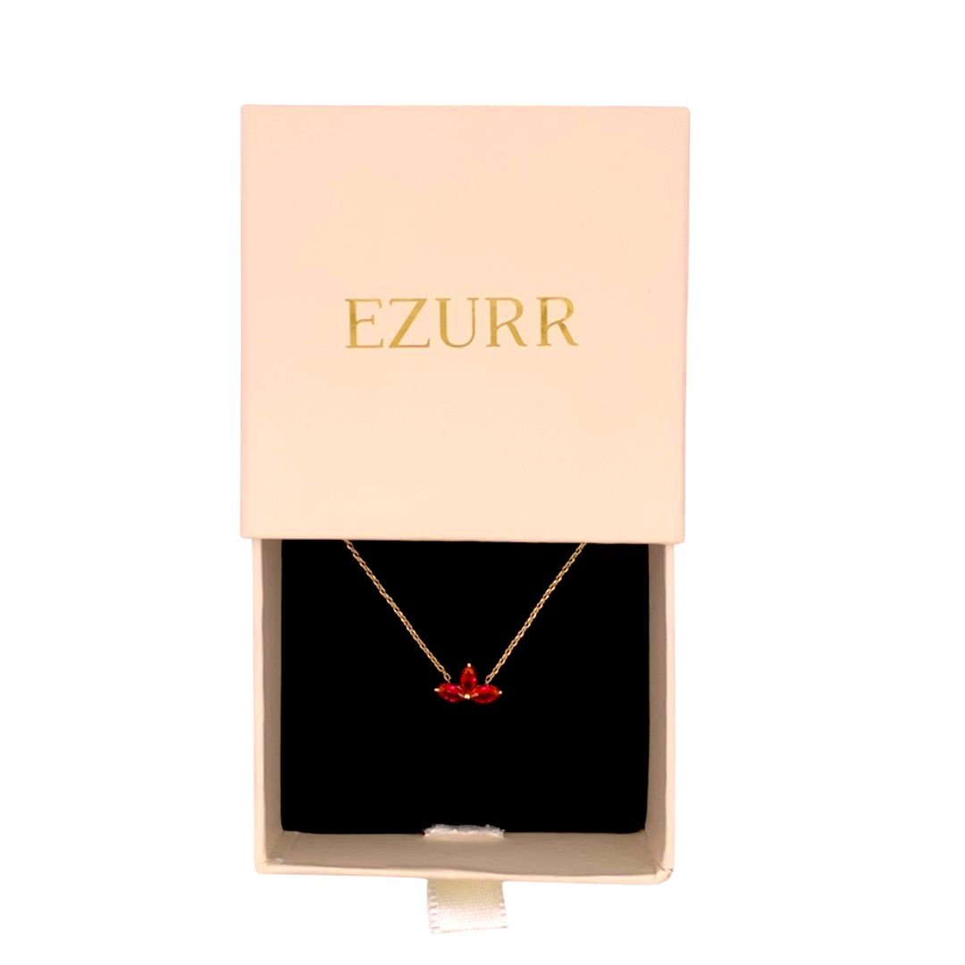 Crimson Pendant Chain (Pure Silver) - Rose Gold